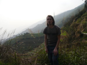 Yours truly at the rice terraces