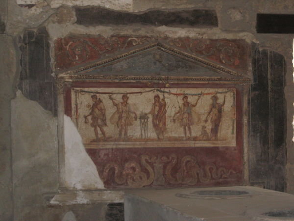 A well preserved painting
