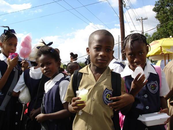 kids at Dupont Primary