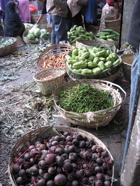 Market vegetables