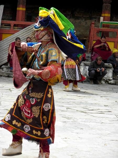 Ritual religious dancer