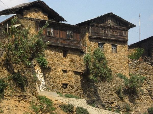 Tibetan house, Old Dirang