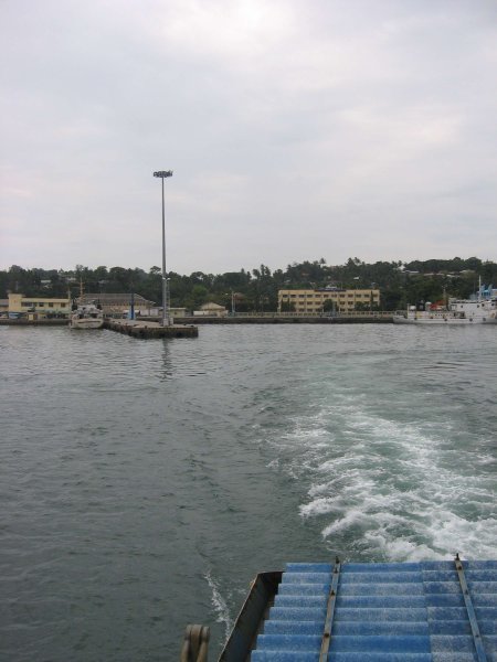 Leaving Port Bair