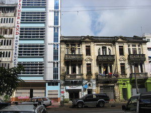 Contrast in Yangon