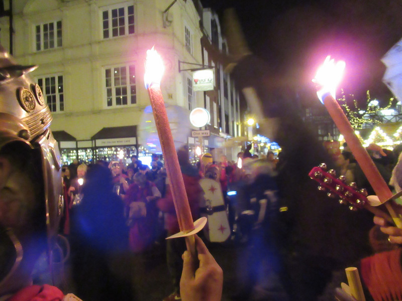 those torches were very smelly