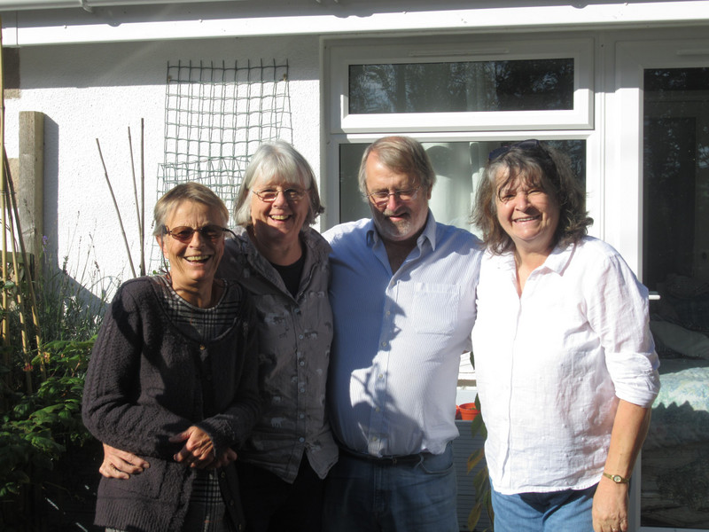 Liz, me, Jerry and Sue