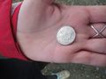 lucky birthday silver found on the towpath