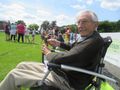 Dad at the rounders tournament