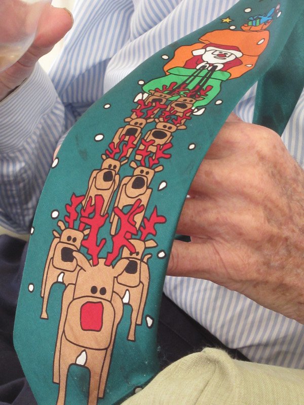 Special Christmas tie