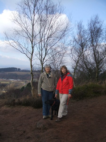 on the sandstone trail