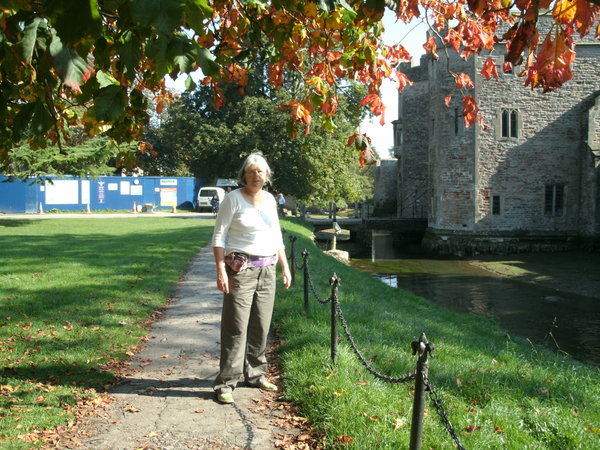 beside the moat