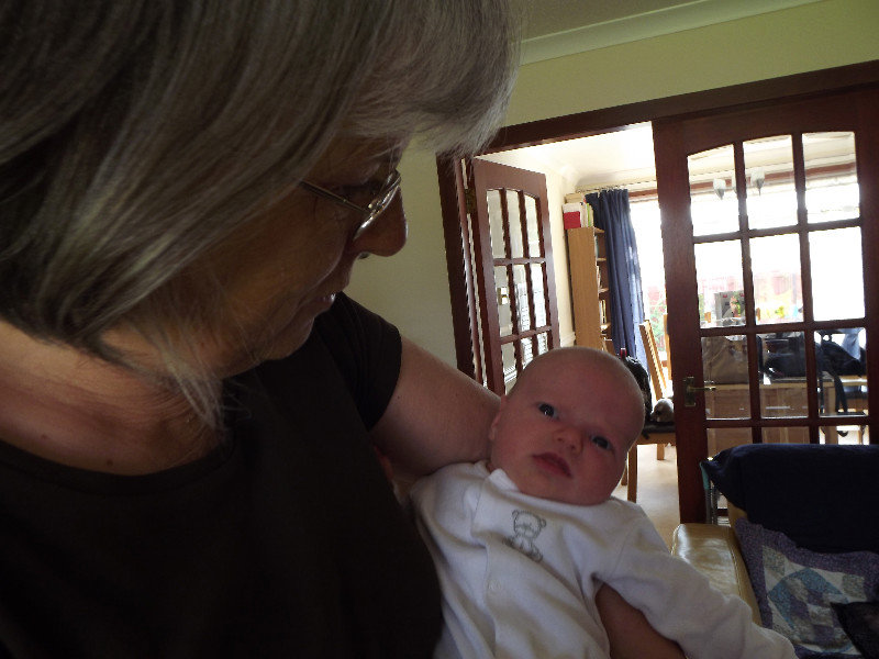 Martha with Granny again.