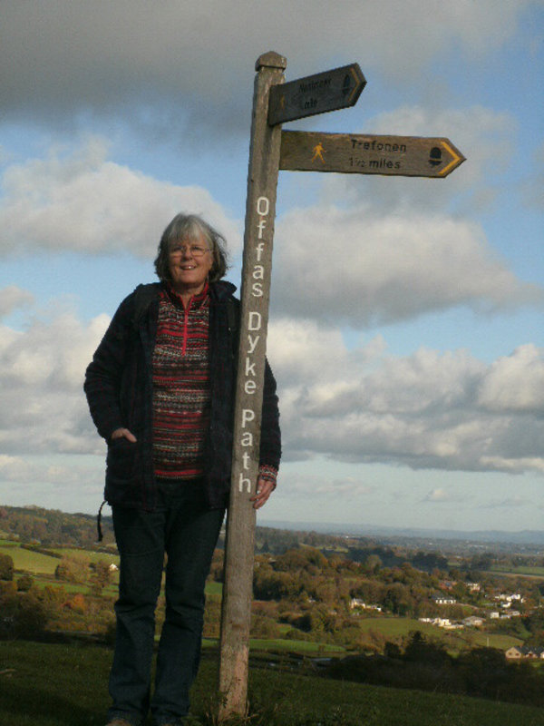 signpost at the summit