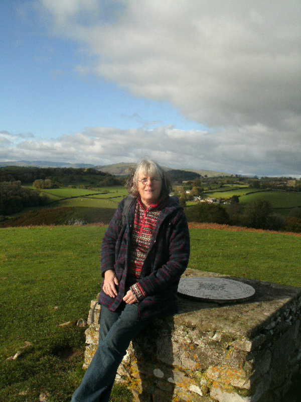 the trig point makes a handy resting spot