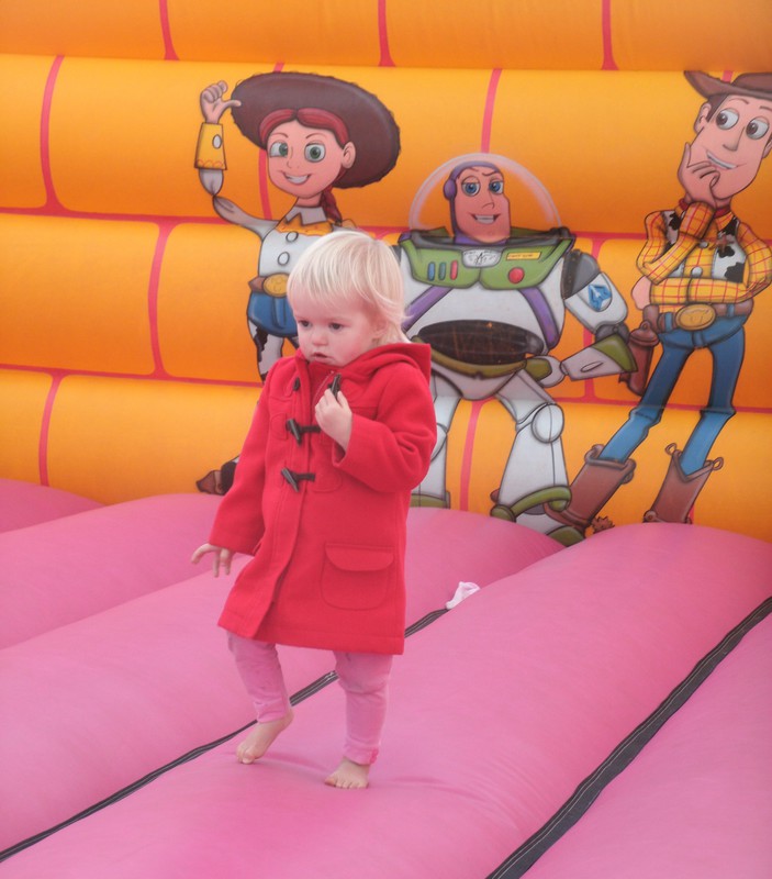 the bouncy castle