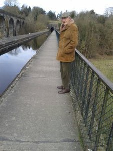 on the aqueduct