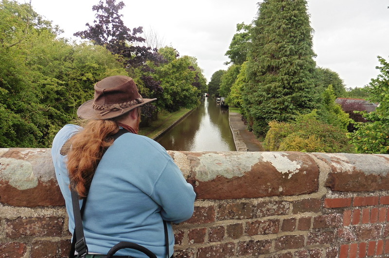 Contemplating the canal