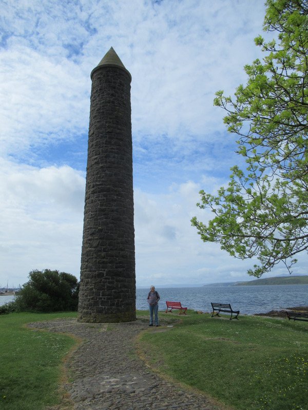 me beside the pencil monument