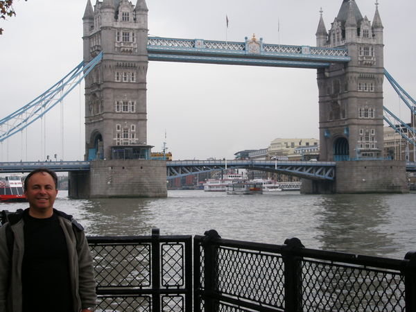 Peter near the Tower Bridge