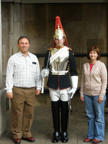 Us with the Palace Guard