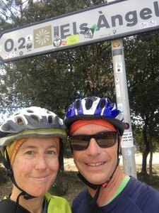 One of us has been to 'el and back you could say (cycling wise!)
