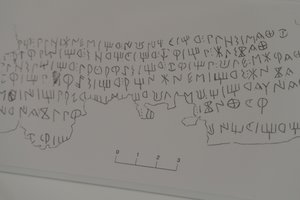 Iberian written language