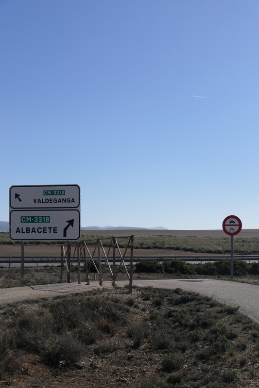 North East of Albacete - dedicated cycle path
