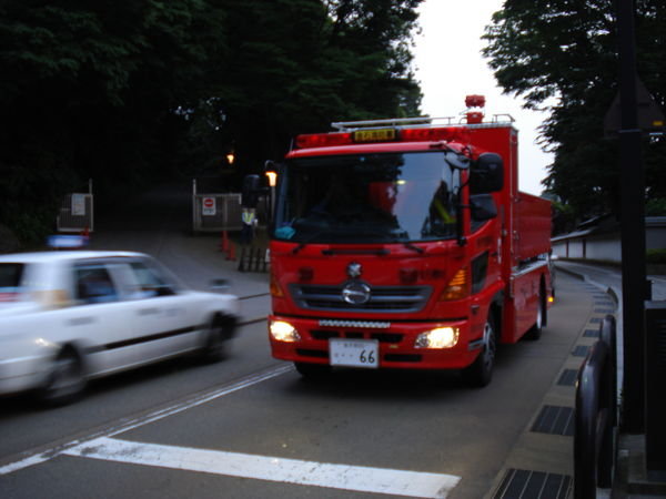 lucky red fire engine