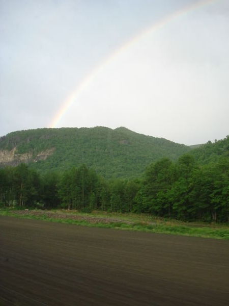 Suonkyo onsen rainbow