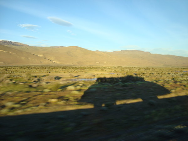 desertscape to El Chalten