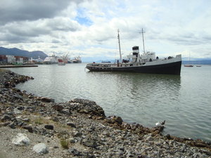 San Christopher boat, Ushuaia