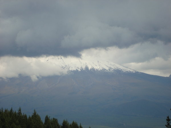 Glimpses of Cotopaxi