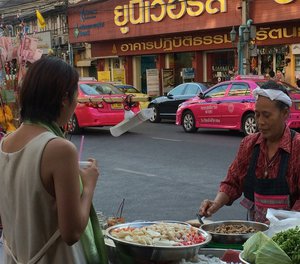 street vendor, Khao San