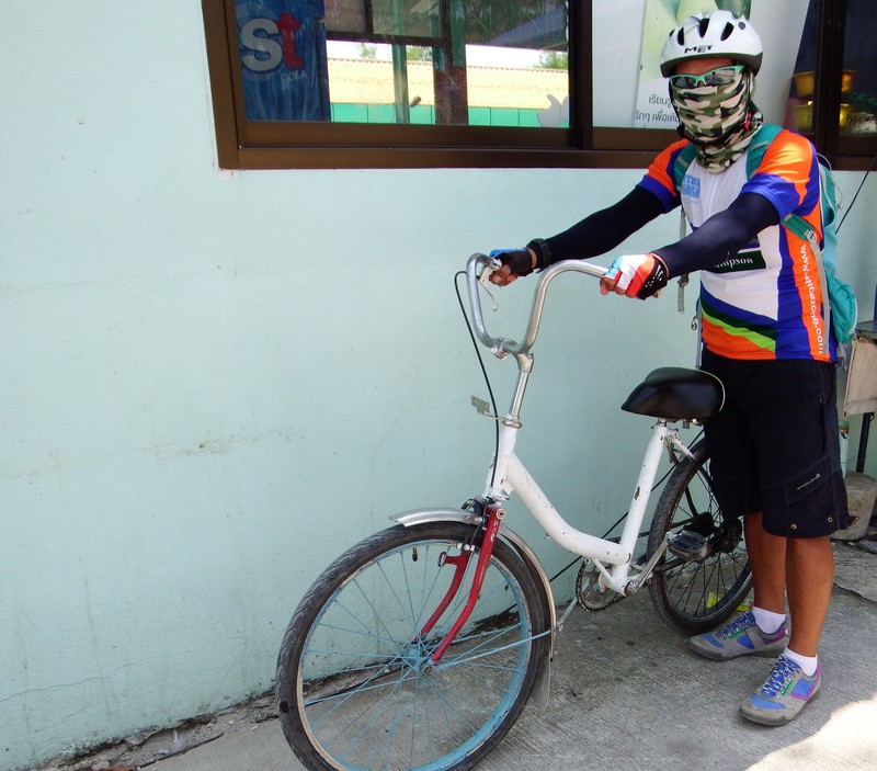Chai and his Exodus bike