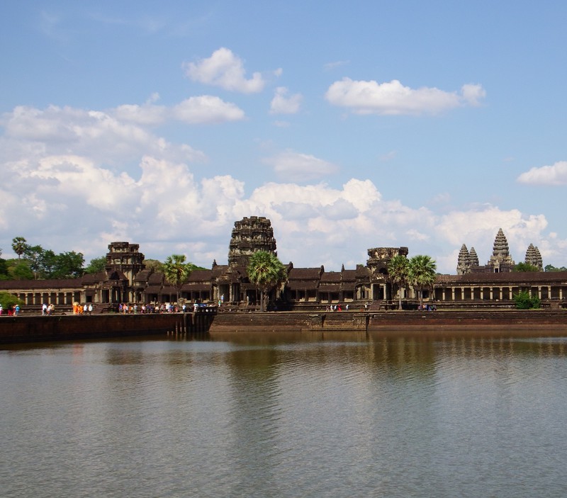 Angkor Wat from other side of moat