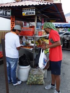 Salento fruit juice seller
