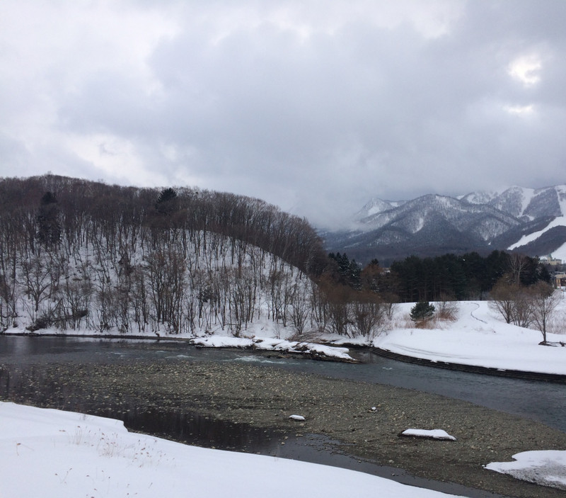 Sorachi river, a year and one month on (Furano)