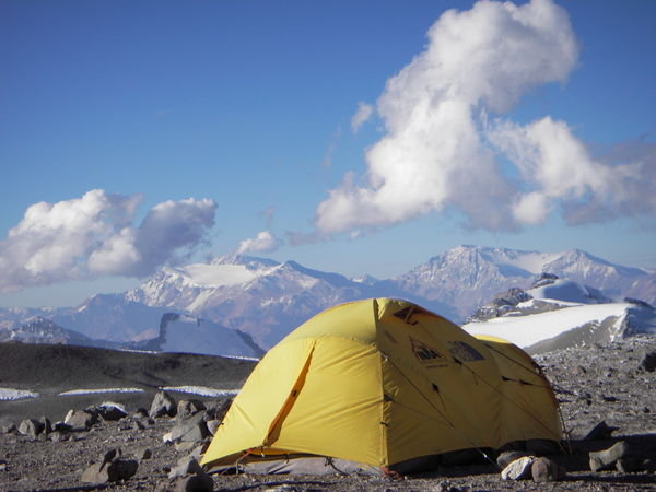 Camp Nido de Condores 5400 m.o.h