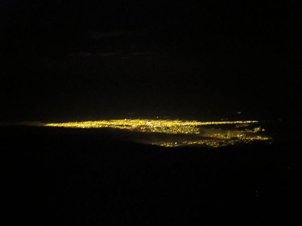 La Paz and El Alto by night