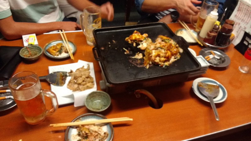 Excellent tasting okonomiyaki in Gifu