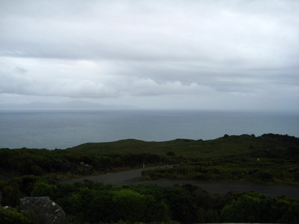 View from Bluff lookout hill