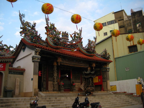 a Temple in Tainan