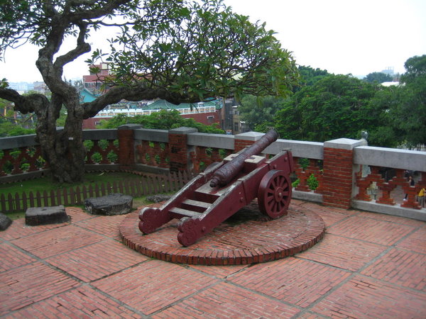 Cannon in Anping Fort