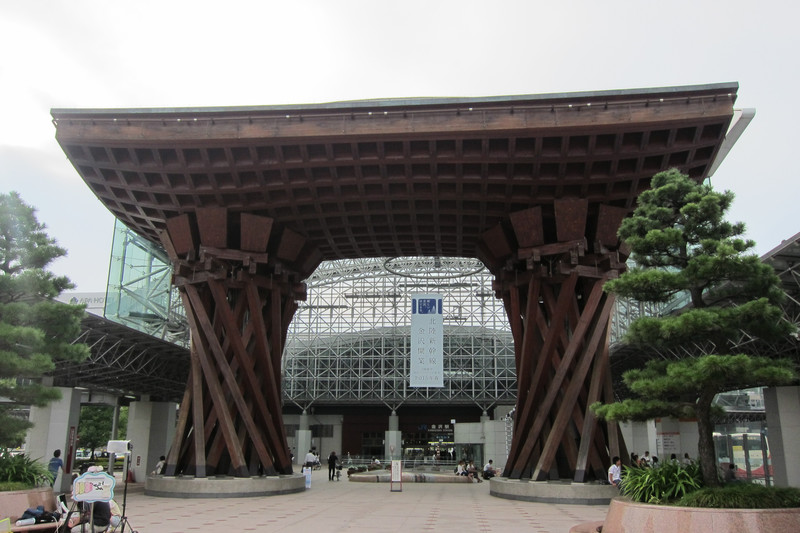 Structure at Kanazawa station