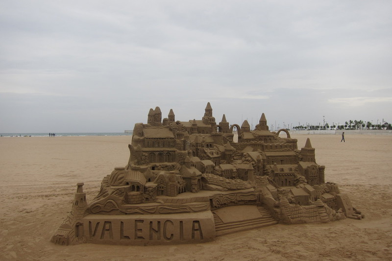 Valencia Sand Castle