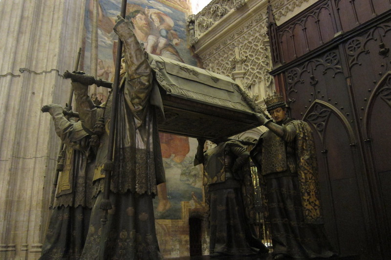 Supposed remains of Christopher Columbus