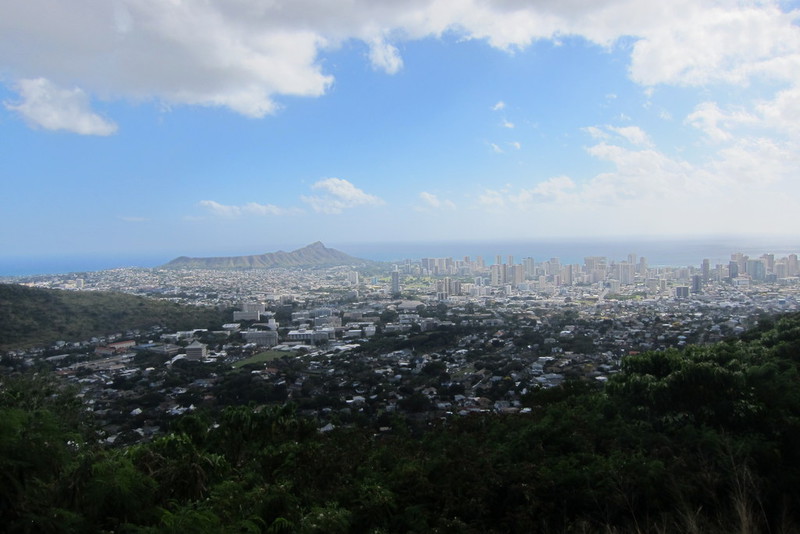 Waikiki view from Tantalus Drive
