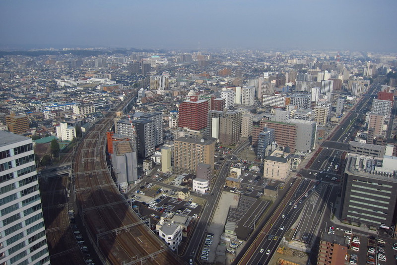 View of Sendai City