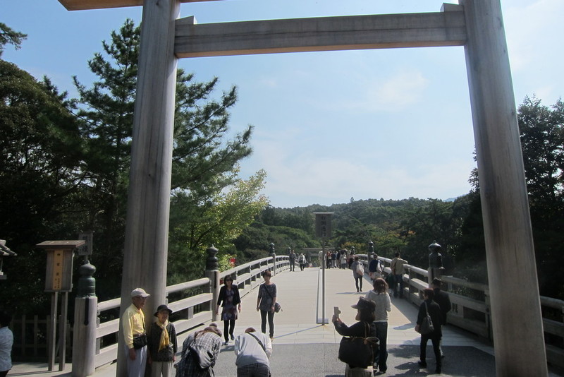 Bridge to Ise Shrine