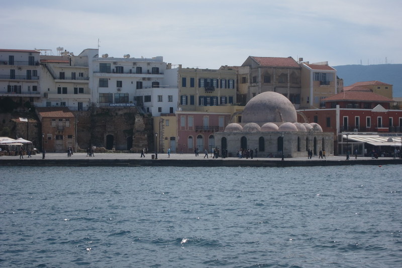  The Turkish Mosque in Chania old harbour